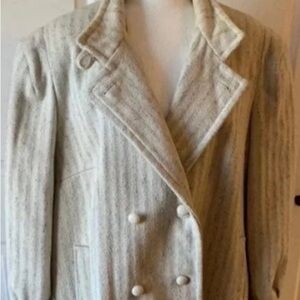 Vintage Elco winter coat womans size 20 1/2 pea wool retro jacket